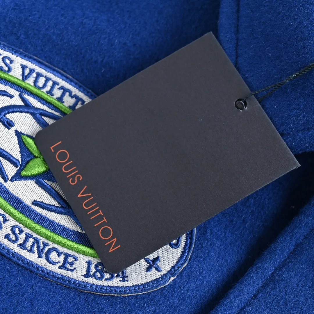 Louis Vuitton 23Fw Klein Blue Baseball Jacket Jacket